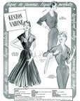 1956 Kestos Vahine Clothing Vintage French Print Ad - Maurice Paulin Illustration