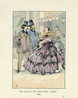 1901 The Last Of The Boulevard Lions - F. Courboin Hand-Colored Antique Print