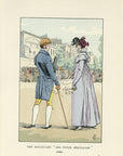 1901 The Boulevard Des Petits Spectacles - F. Courboin Hand-Colored Antique Print