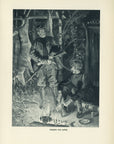 1907 "Venison For Supper" Lithograph - Antique Henry Sumner Watson Camping Print