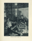1907 "Sportsman And Guide - A Friendly Chat" Lithograph - Antique Henry Sumner Watson Hunting Print
