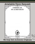 Grosky Brands Certificate Of Authenticity Sample