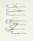 1914 Jam Knot and Turle Knot - H.H. Leonard Antique Fishing Print