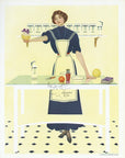 1912 Coles Phillips Fadeaway Girl Antique Print - Grapefruit For Breakfast