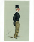 1889 Vanity Fair Proof Plate - Sir George Russell Spy Print