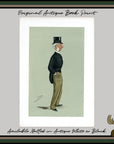 1889 Vanity Fair Proof Plate - Sir George Russell Spy Print