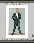 1889 Vanity Fair Caricature Proof Plate by SPY - The Earl Of Fife Spy Print