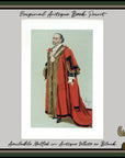 1889 Vanity Fair Caricature Proof Plate by HAY - James Whitehead Spy Print