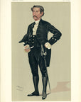 1891 Vanity Fair Spy Print - Mr Harry Seymour Foster Caricature Art