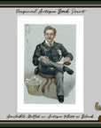 1889 Vanity Fair Proof Plate by AJM - Harry Marks Spy Print