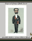 1889 Vanity Fair Proof Plate by PAL - Francois Sadi Carnot Spy Print