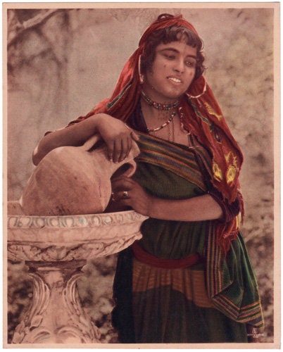 Lehnert & Landrock Antique Color Photogravure