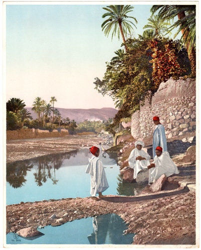 Lehnert & Landrock Antique Color Photogravure
