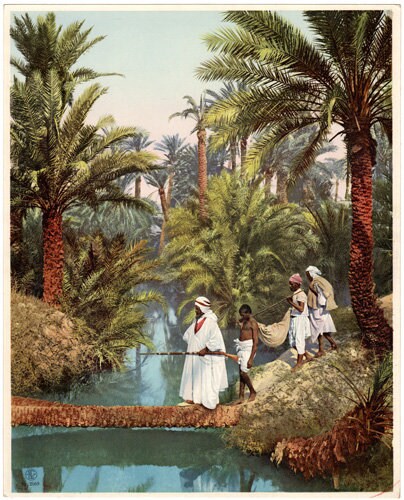 Lehnert & Landrock Antique Color Photogravure