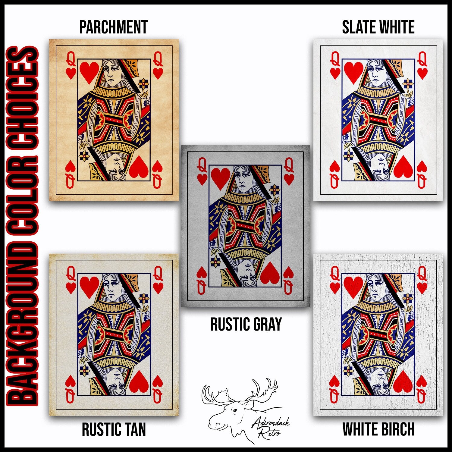 Ace of Spades Playing Card Giclee Fine Art Print - Death Card