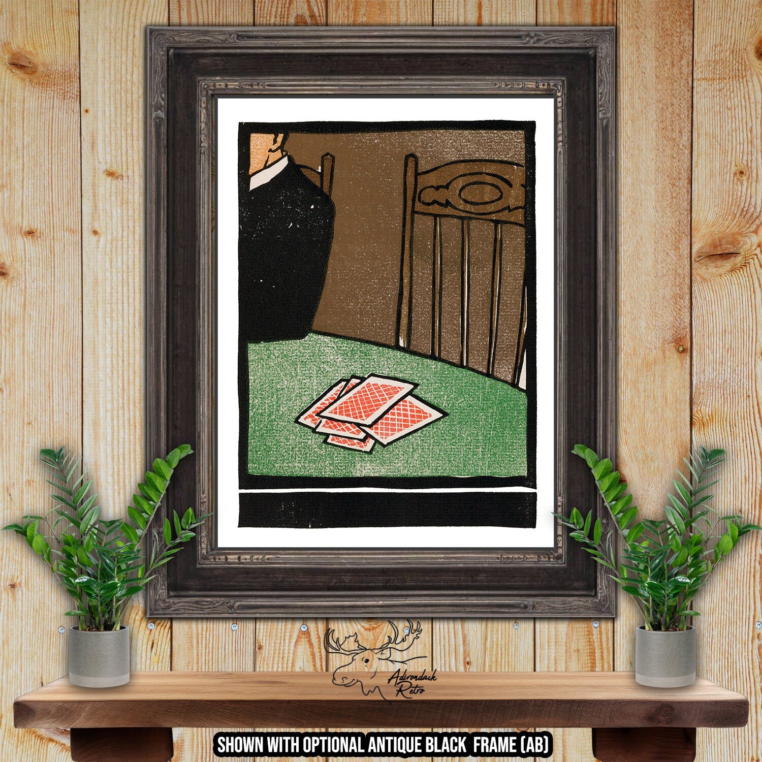 Poker Rubaiyat by Frank Holme Fine Art Poker Print at Adirondack Retro