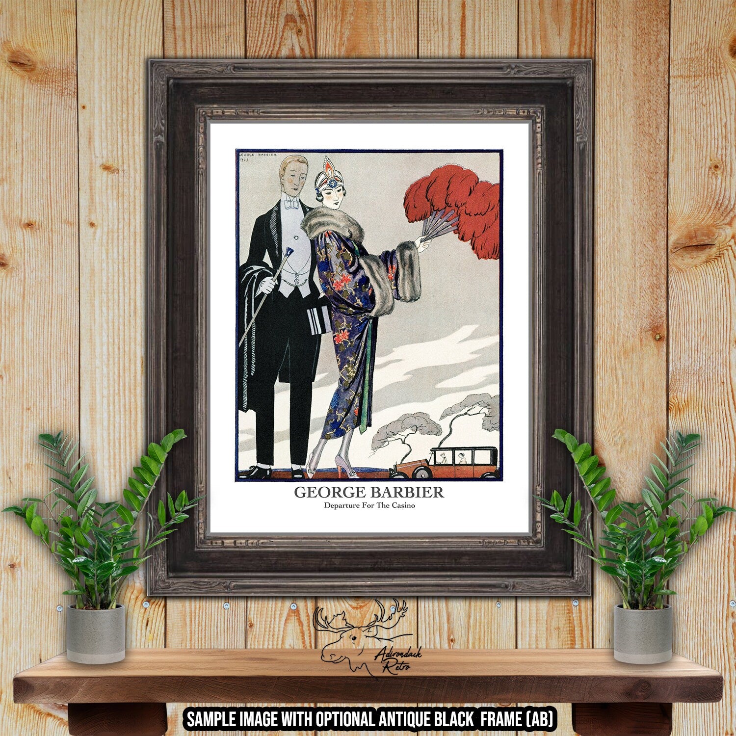 Ace and King of Clubs Playing Card Giclee Fine Art Prints - Big Slick - Black Jack