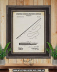 Fishing Pole Patent Print - 1902 Fishing Rod Invention at Adirondack Retro