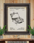 Tackle Box Patent Print - 1889 Fishing Invention at Adirondack Retro