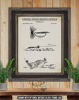 Fishing Lure Patent Print - 1971 Fishing Invention at Adirondack Retro