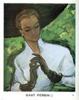 1948 Gant Perrin Gloves Vintage Print Ad - Pierre Simon Art