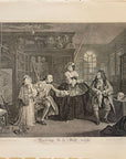 1822 MARRIAGE A LA MODE (Set of 6) Authentic Hogarth Heath Ed. Antique Prints
