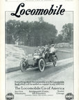 1910 Locomobile Model 30 & 40 Vintage Car Print Ad Country Road Bridgeport CT