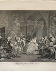 1822 MARRIAGE A LA MODE (Set of 6) Authentic Hogarth Heath Ed. Antique Prints