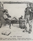 1893 Pro Bono Publico Antique Magazine Wood Engraving