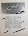 1935 Alcoa Aluminum Original Print Ad - Boot Straps
