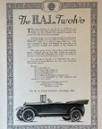 1916 H.A.L. Twelve Vintage Car Print Ad H.A. Lozier Company Cleveland OH