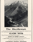1903 Canadian Pacific Railway Railroad Print Ad  The Illecillewaet Glacier House