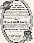 1903 Chicago & North Western Railway Railroad Print Ad C&NW RR Union Pacific - B