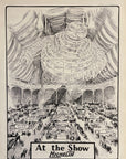 1912 Michelin Tires Print Ad - Bibendum Olympia Motor Show - At The Show