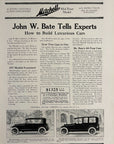 1916 Mitchell Motors Vintage Car Print Ad Mitchell Sedan & Limousine