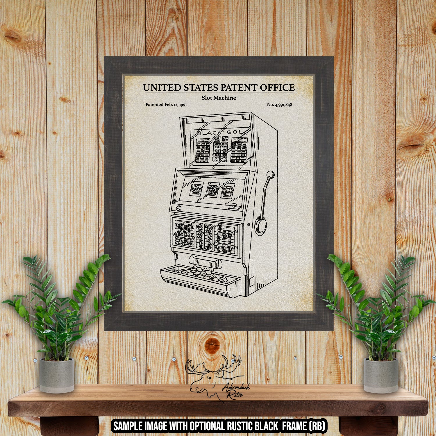 a drawing of a vending machine on a wooden wall
