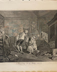 1822 MARRIAGE A LA MODE (Set of 6) Authentic Hogarth Heath Ed. Antique Prints