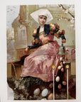 1893 "Easter Morn." Chromolithograph Print | Magazine Illustration