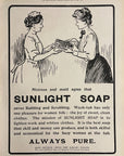 1906 Sunlight Soap Antique Print Ad - Laundry Soap