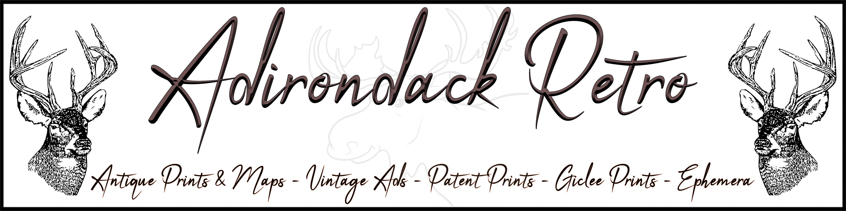 Adirondack Retro Homepage Banner