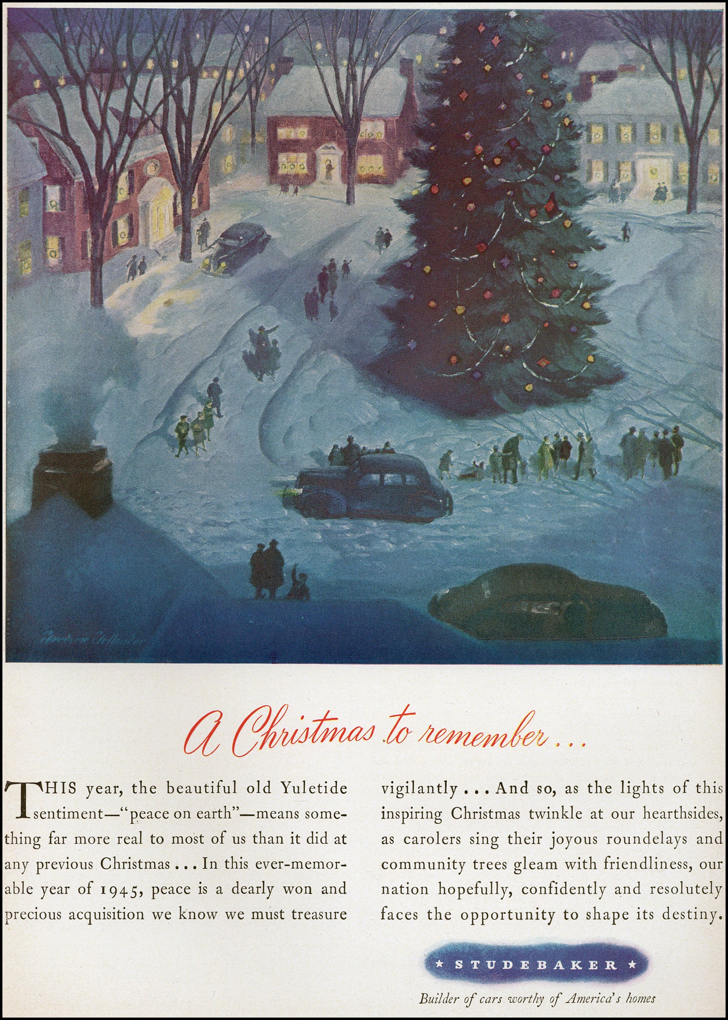 Antique and Vintage Christmas Ads at Adirondack Retro
