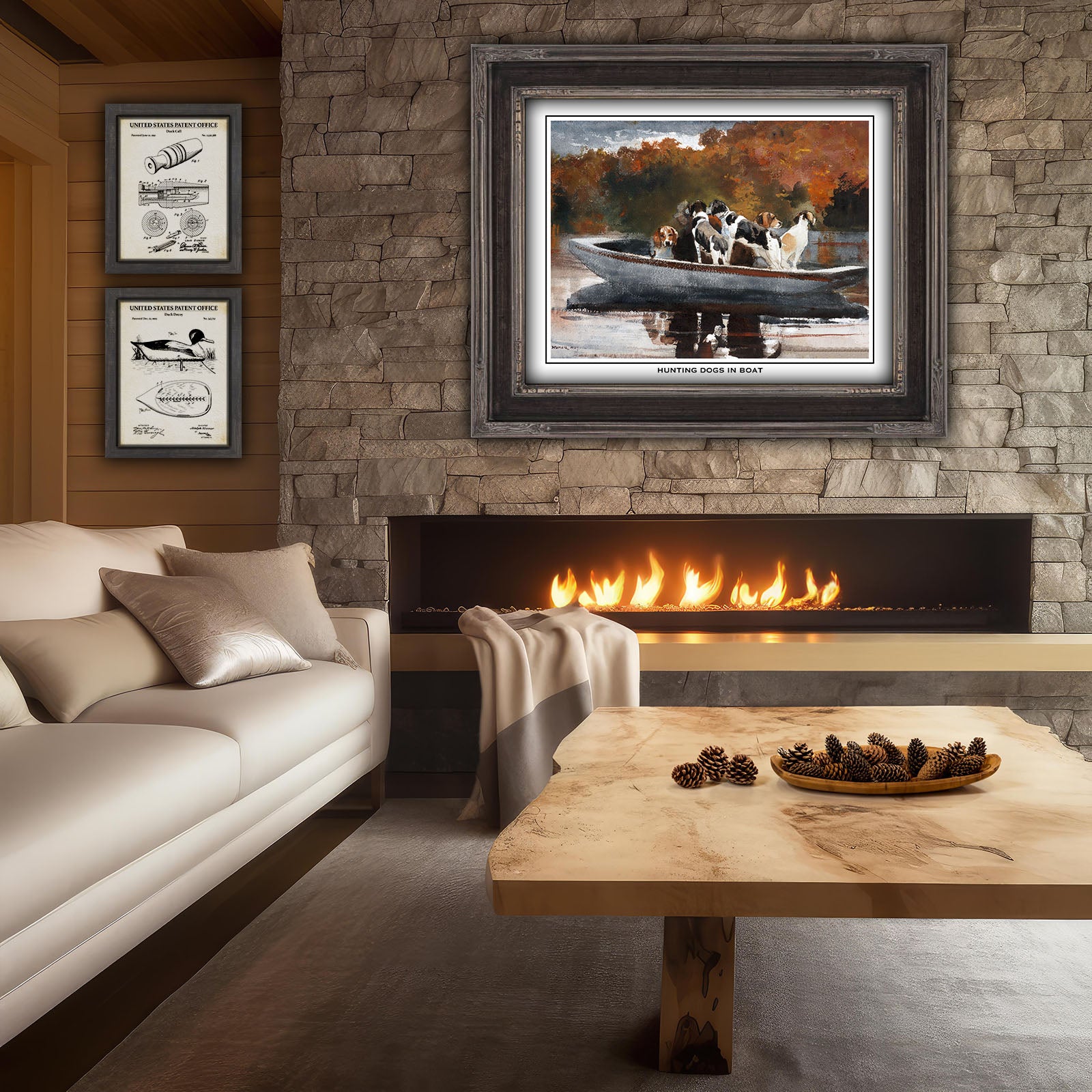 Rustic Hunting Wall Art At Adirondack Retro