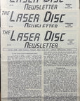 Laser Disc Newsletter - 1988 Complete Year - 12 Issues
