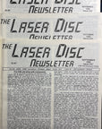 Laser Disc Newsletter - 1989 Complete Year - 12 Issues