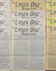 Laser Disc Newsletter - 1990 Complete Year - 12 Issues at Adirondack Retro