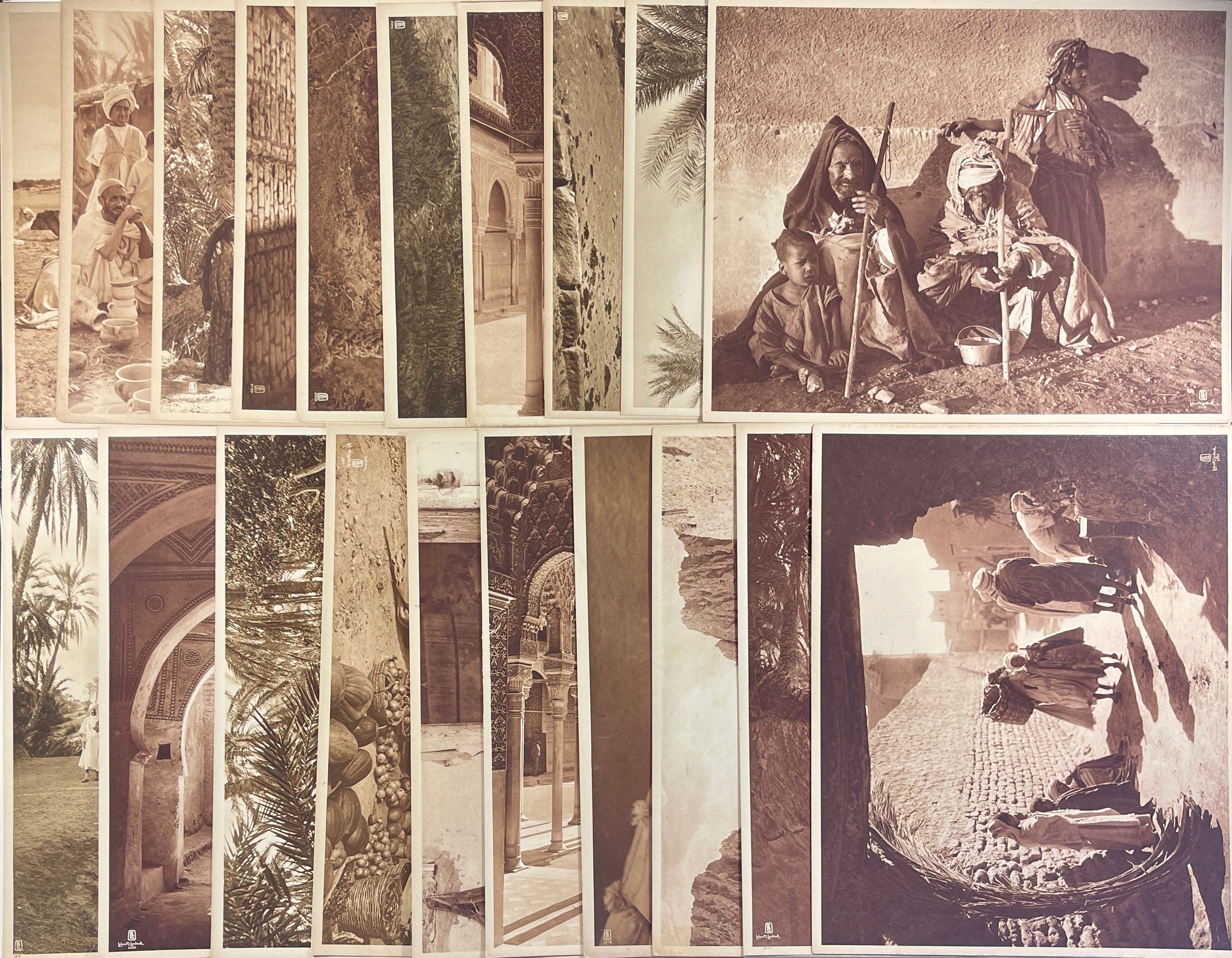 Lehnert & Landrock Heliogravures - Lot of 20 Original Photogravures at Adirondack Retro