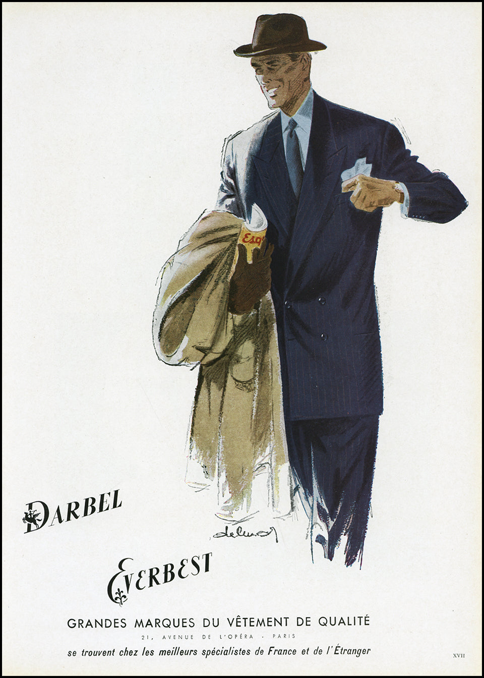 Vintage Men's Fashion Print Ads at Adirondack Retro