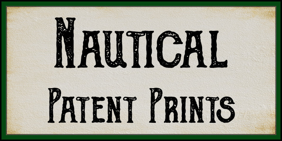 Nautical Patent Prints at Adirondack Retro