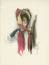 1907 Harrison Fisher Antique Print - The Time I've Lost In Wooing at Adirondack Retro