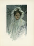 1907 Harrison Fisher Antique Print - Wedding Day - Plate #5 at Adirondack Retro